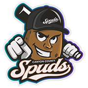 Canyon County Spuds Baseball Logo